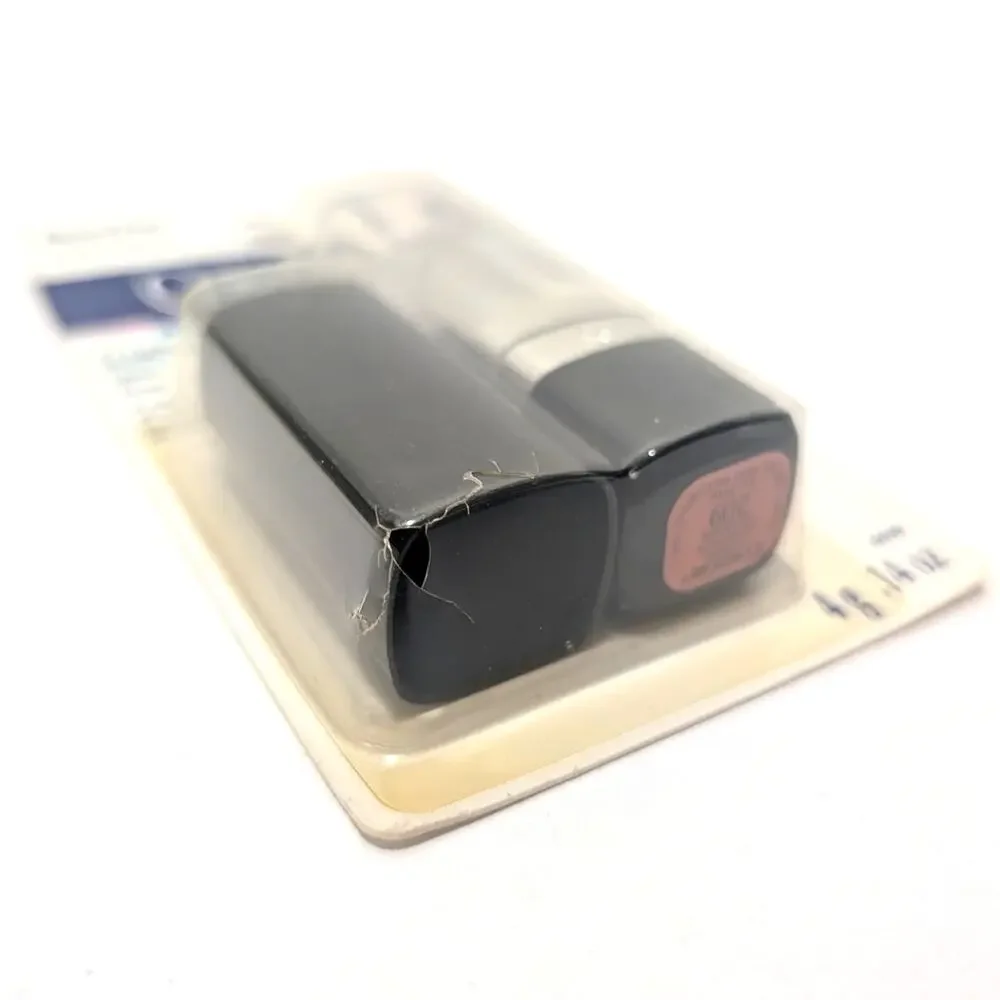 Vtg Covergirl Luminesse Lipstick Bronzed Peach Card 345 Tube 209 Misprint NOS